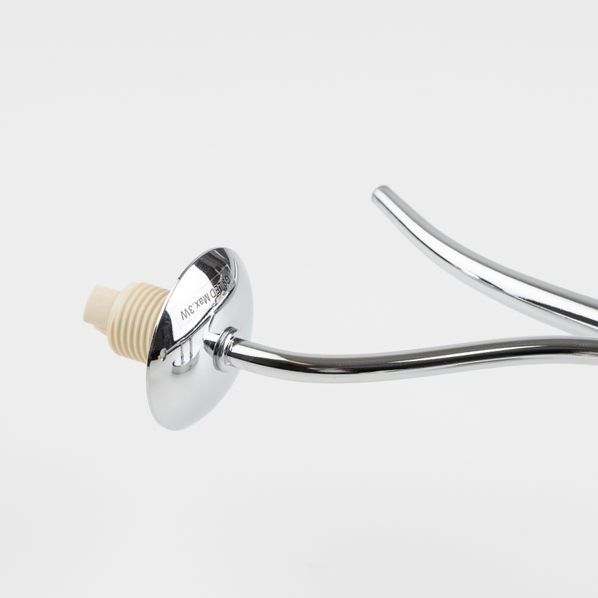 Brilagi - LED-wandlamp MISTEL 3xG9/3W/230V zwart chroom/rookglas