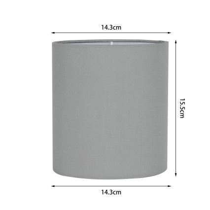 Brilagi - LED flexibele wandlamp NUBILA WOOD 1xE27/25W/230V + LED/3W eiken/zwart/lichtgrijs