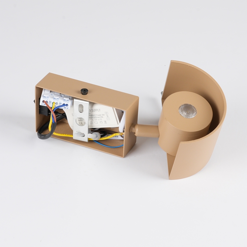 Brilagi - LED-wandlamp VASTO LED/3W/230V beige