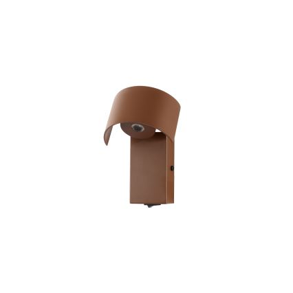 Brilagi - LED Wandlamp VASTO LED/3W/230V bruin