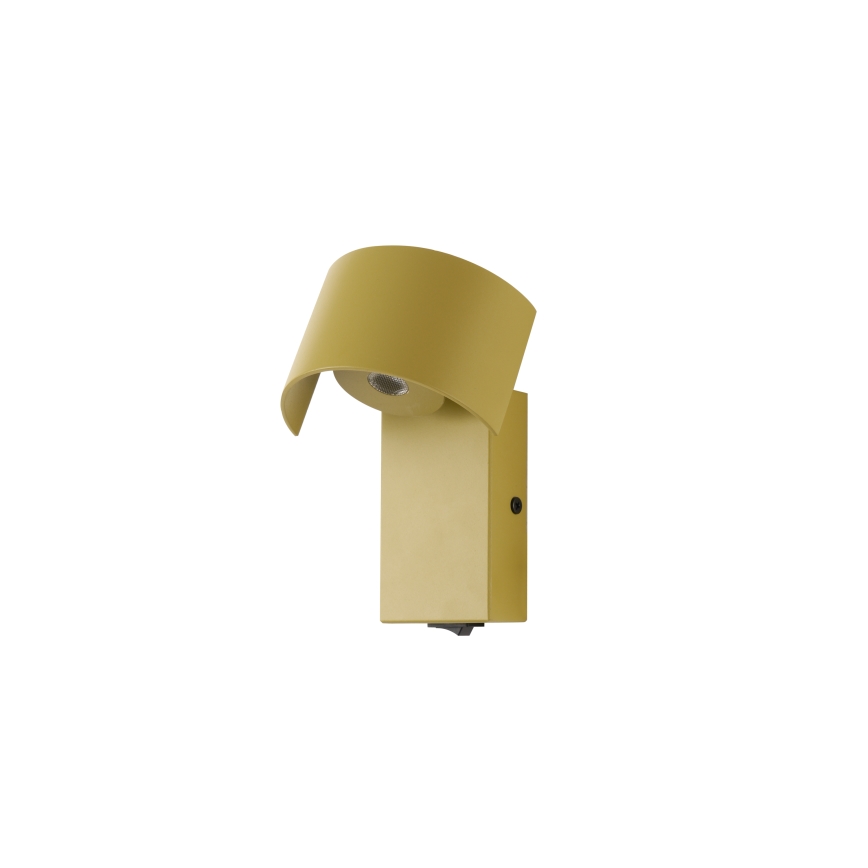 Brilagi - LED Wandlamp VASTO LED/3W/230V geel