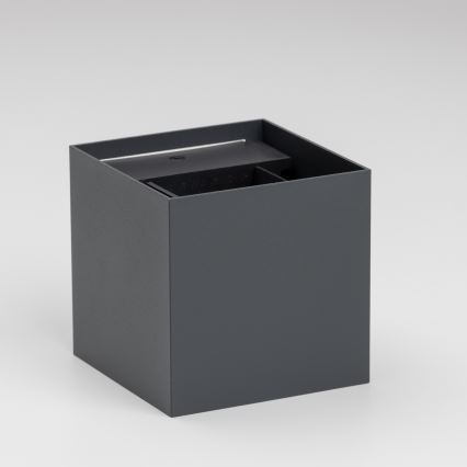 Brilagi - LED Wandlamp voor buiten CUBE LED/6W/230V antraciet IP54
