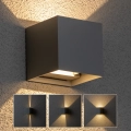 Brilagi - LED Wandlamp voor buiten CUBE LED/6W/230V grijs IP54