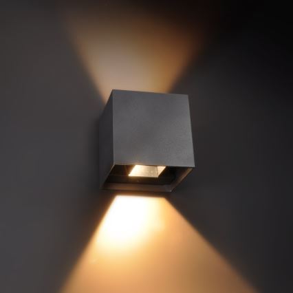 Brilagi - LED Wandlamp voor buiten CUBE LED/6W/230V IP54