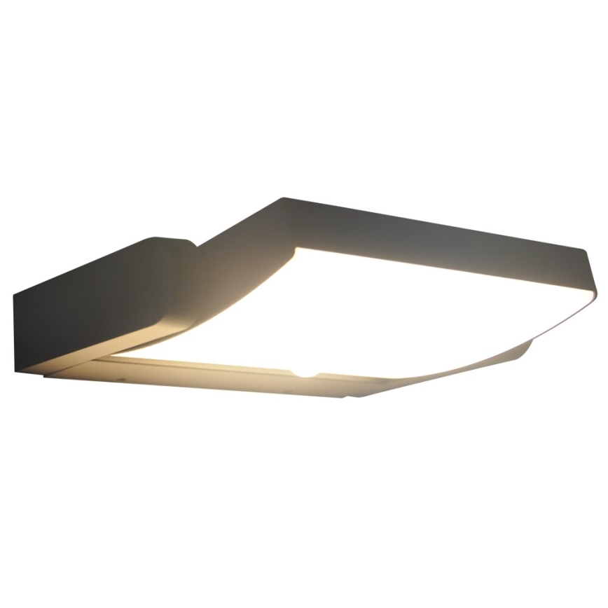 Brilagi - LED Wandlamp voor buiten met sensor ANKLE LED/18W/230V 3000K IP65 antraciet