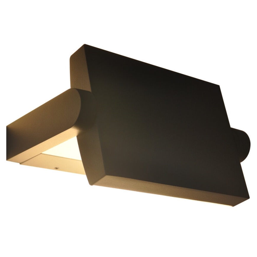 Brilagi - LED Wandlamp voor buiten met sensor ANKLE LED/18W/230V 3000K IP65 antraciet