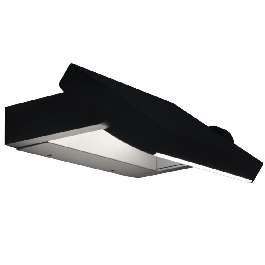 Brilagi - LED Wandlamp voor buiten met sensor ANKLE LED/18W/230V 4000K IP65 antraciet