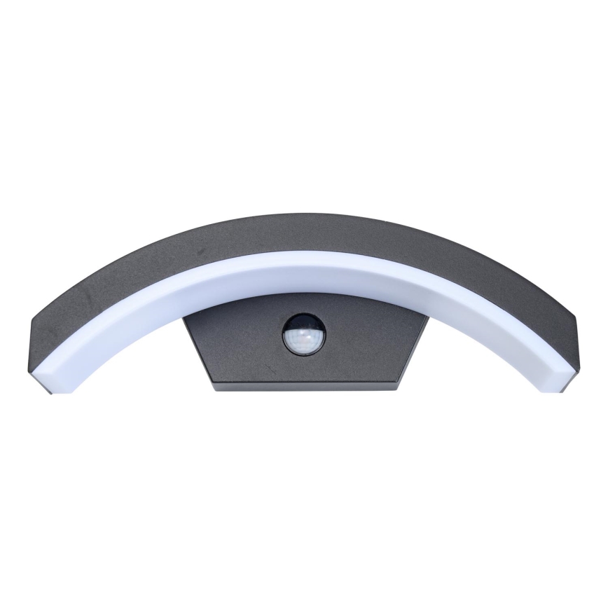 Brilagi - LED Wandlamp voor buiten met sensor ARCELO LED/8W/230V IP54