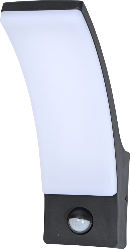 Brilagi - LED Wandlamp voor buiten met sensor ARCELO LED/9W/230V IP44