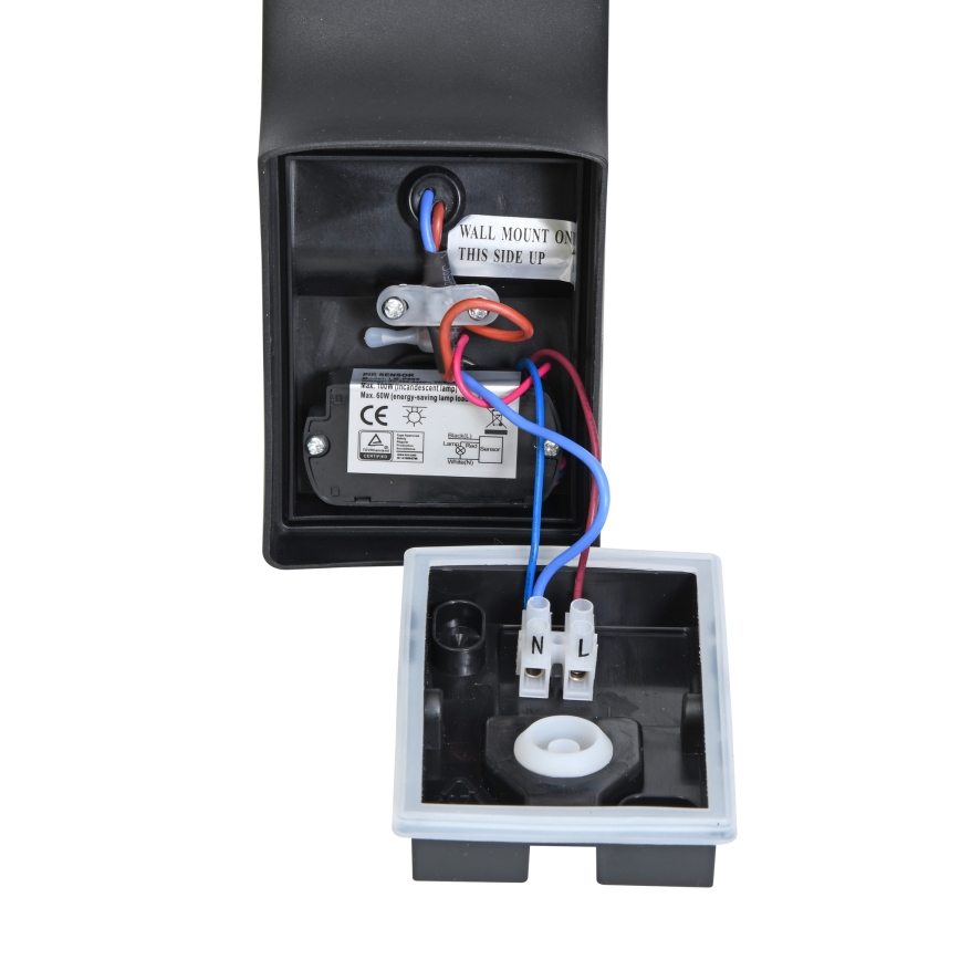 Brilagi - LED Wandlamp voor buiten met sensor ARCELO LED/9W/230V IP44