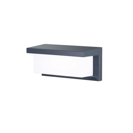 Brilagi - LED Wandlamp voor buiten met sensor BRICKY LED/12W/230V antraciet IP54