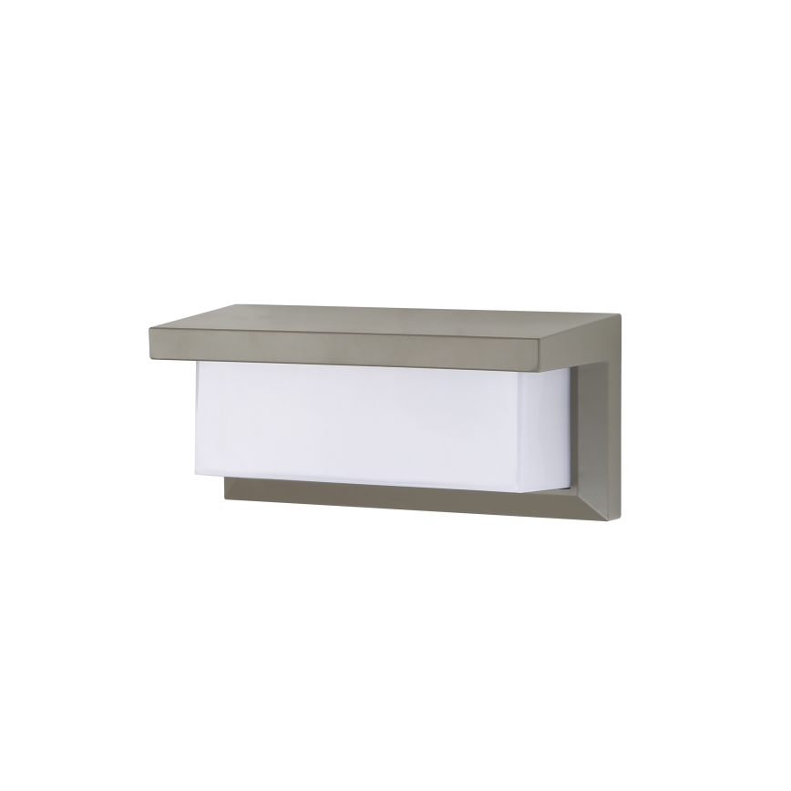 Brilagi - LED Wandlamp voor buiten met sensor BRICKY LED/12W/230V grijs IP54