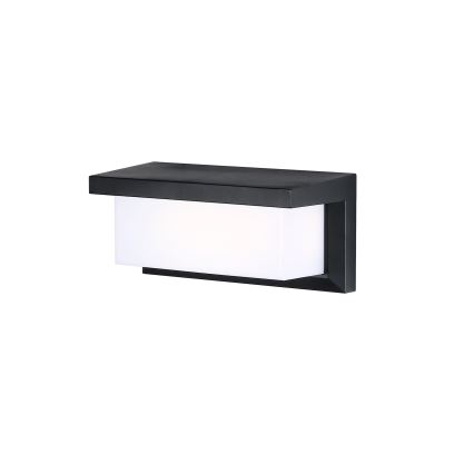 Brilagi - LED Wandlamp voor buiten met sensor BRICKY LED/12W/230V zwart IP54