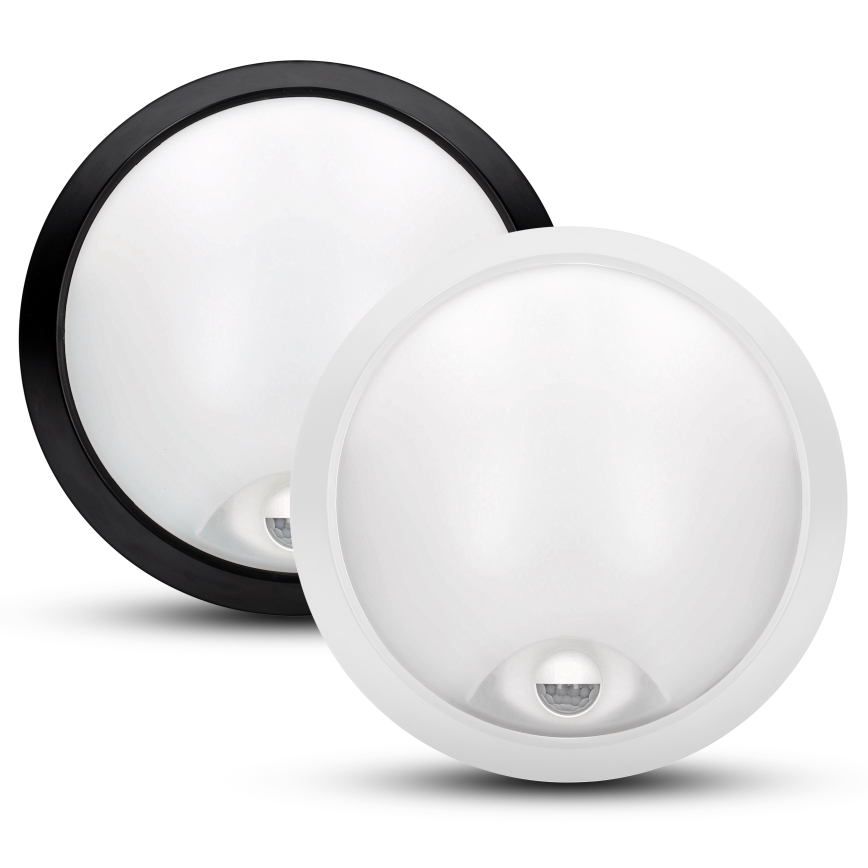 Brilagi - LED Wandlamp voor buiten met sensor 2in1 BULKHEAD LED/20W/230V IP65
