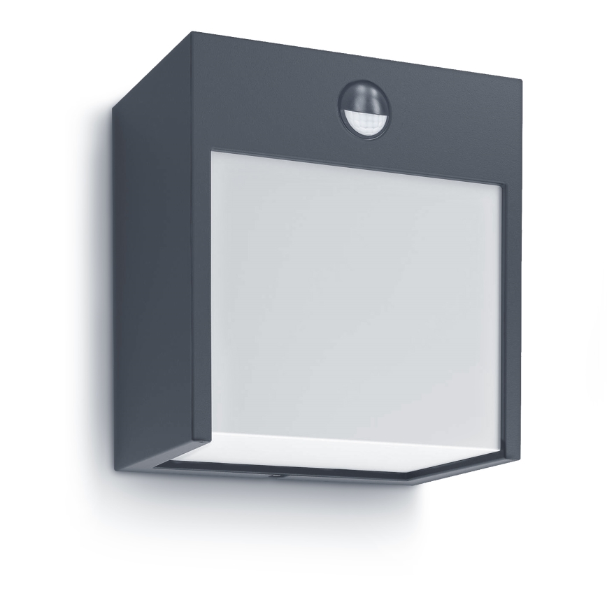 Brilagi - LED Wandlamp voor buiten met sensor TERNI LED/12W/230V antraciet IP44