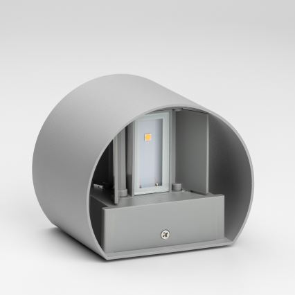 Brilagi - LED Wandlamp voor buiten RONDO LED/6W/230V grijs IP54