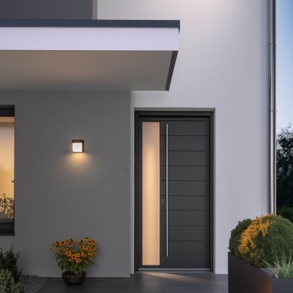 Brilagi - LED Wandlamp voor buiten TERNI LED/12W/230V antraciet IP44