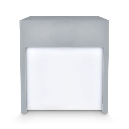 Brilagi - LED Wandlamp voor buiten TERNI LED/12W/230V grijs IP44