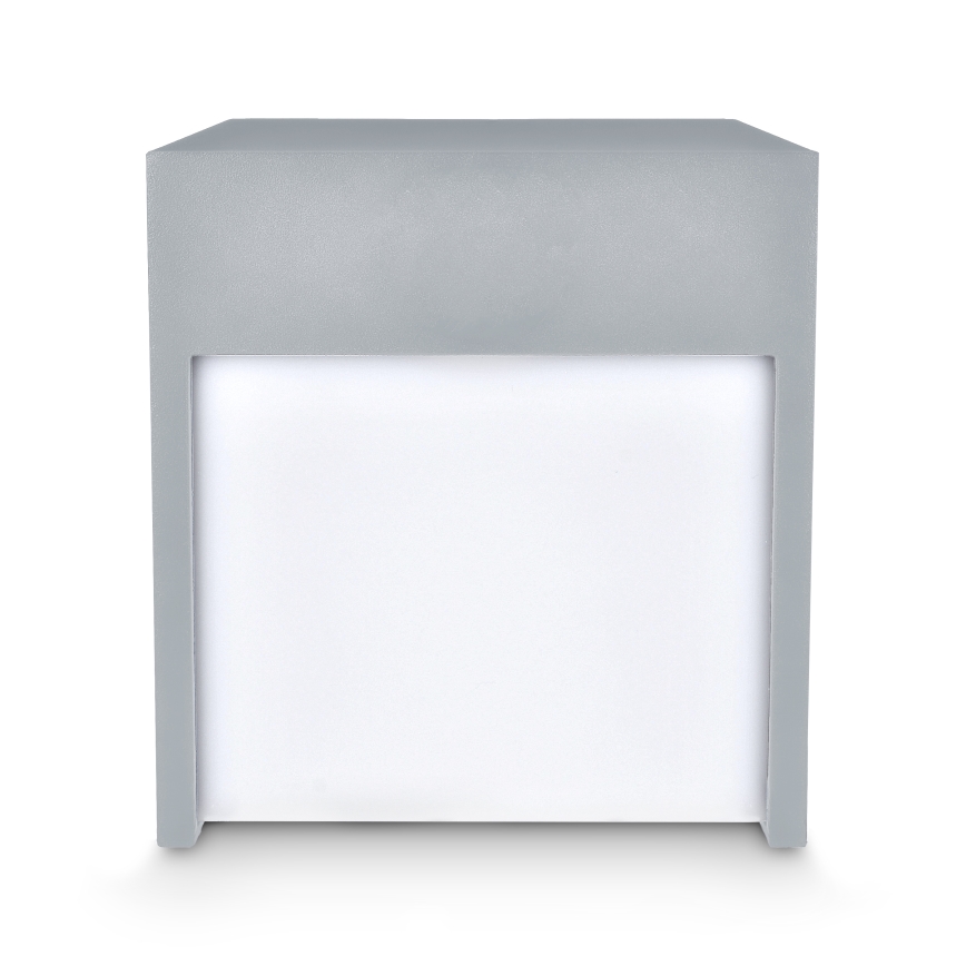 Brilagi - LED Wandlamp voor buiten TERNI LED/12W/230V grijs IP44