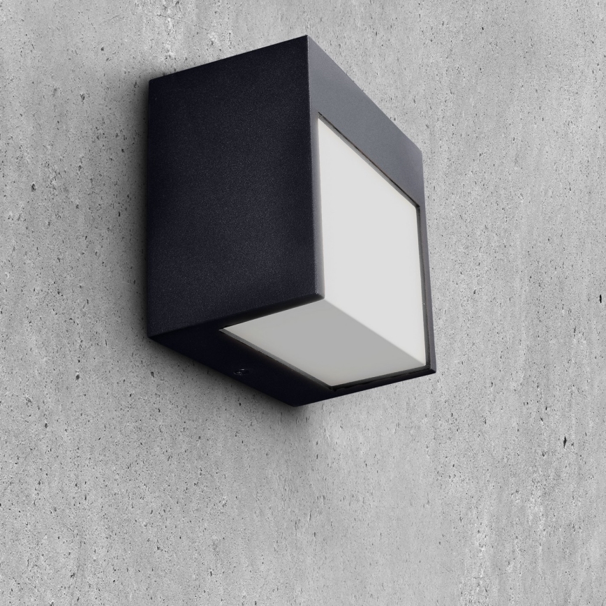 Brilagi - LED Wandlamp voor buiten TERNI LED/12W/230V zwart IP44