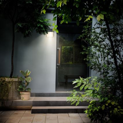 Brilagi - LED Wandlamp voor buiten TERNI LED/12W/230V zwart IP44