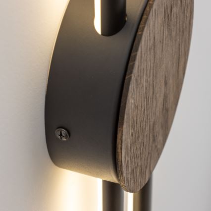 Brilagi - LED Wandlamp WOODY COLLINE LED/15W/230V 80 cm eiken walnoot