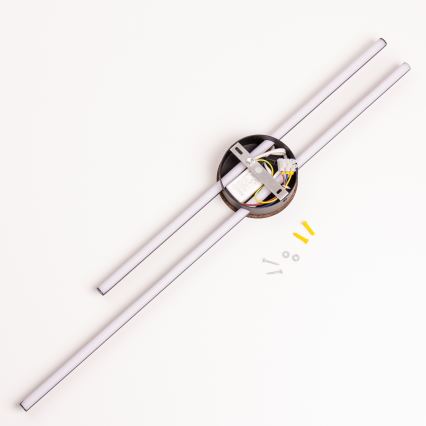Brilagi - LED Wandlamp WOODY COLLINE LED/15W/230V 80 cm eiken walnoot