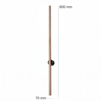 Brilagi - LED-wandlamp WOODY LINE LED/7W/230V 4000K 60 cm eiken