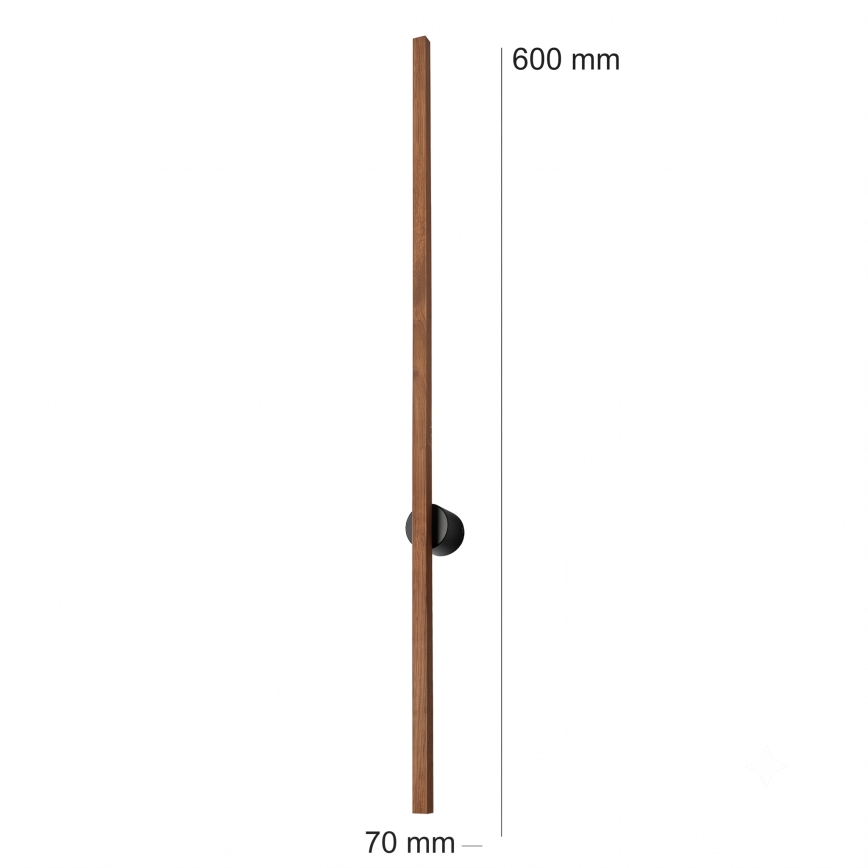 Brilagi - LED-wandlamp WOODY LINE LED/7W/230V 4000K 60 cm eiken/kersen