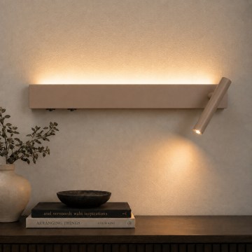 BRILAGI - LED-wandspot ARLIX LED/3W/230V + LED/7W beige CRI 90