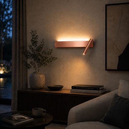 BRILAGI - LED wandspot ARLIX LED/3W/230V + LED/7W bronskleurig CRI 90