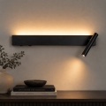 BRILAGI - LED-wandspot ARLIX LED/3W/230V + LED/7W zwart CRI 90