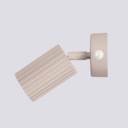 Brilagi - LED-wandspot CRESTO 1x GU10/10W/230V taupe