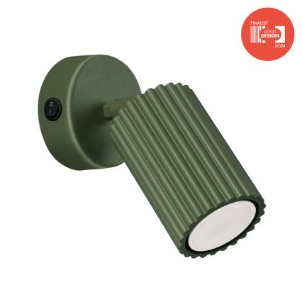 Brilagi - LED-wandspot CRESTO 1xGU10/10W/230V groen