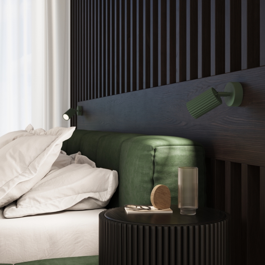 Brilagi - LED-wandspot CRESTO 1xGU10/10W/230V groen