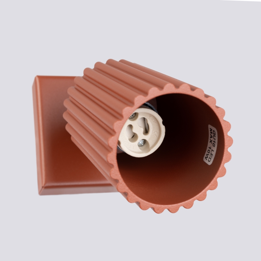 Brilagi - LED wandspot CRESTO 1xGU10/10W/230V rood