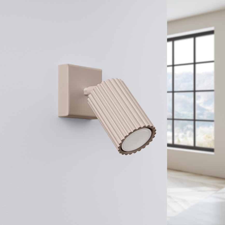 Brilagi - LED-wandspot CRESTO 1xGU10/10W/230V, taupe