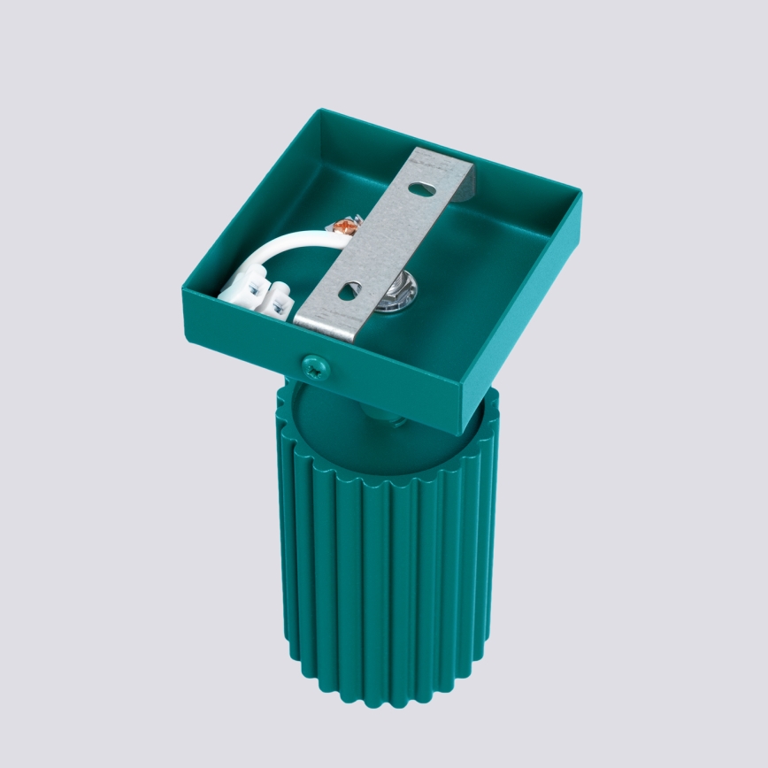 Brilagi - LED wandspot CRESTO 1xGU10/10W/230V turkoois