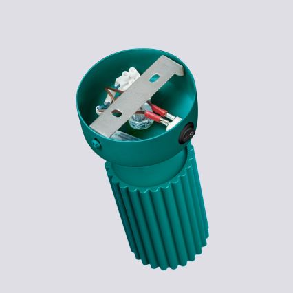 Brilagi - LED-wandspot CRESTO 1xGU10/10W/230V turkoois