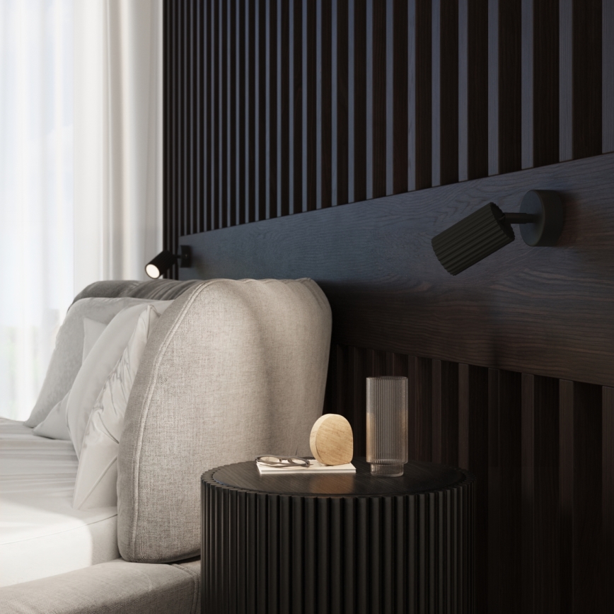 Brilagi - LED-wandspot CRESTO 1xGU10/10W/230V zwart