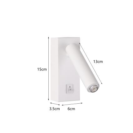 Brilagi - LED Wandspot MAYA 1xG9/7W/230V wit