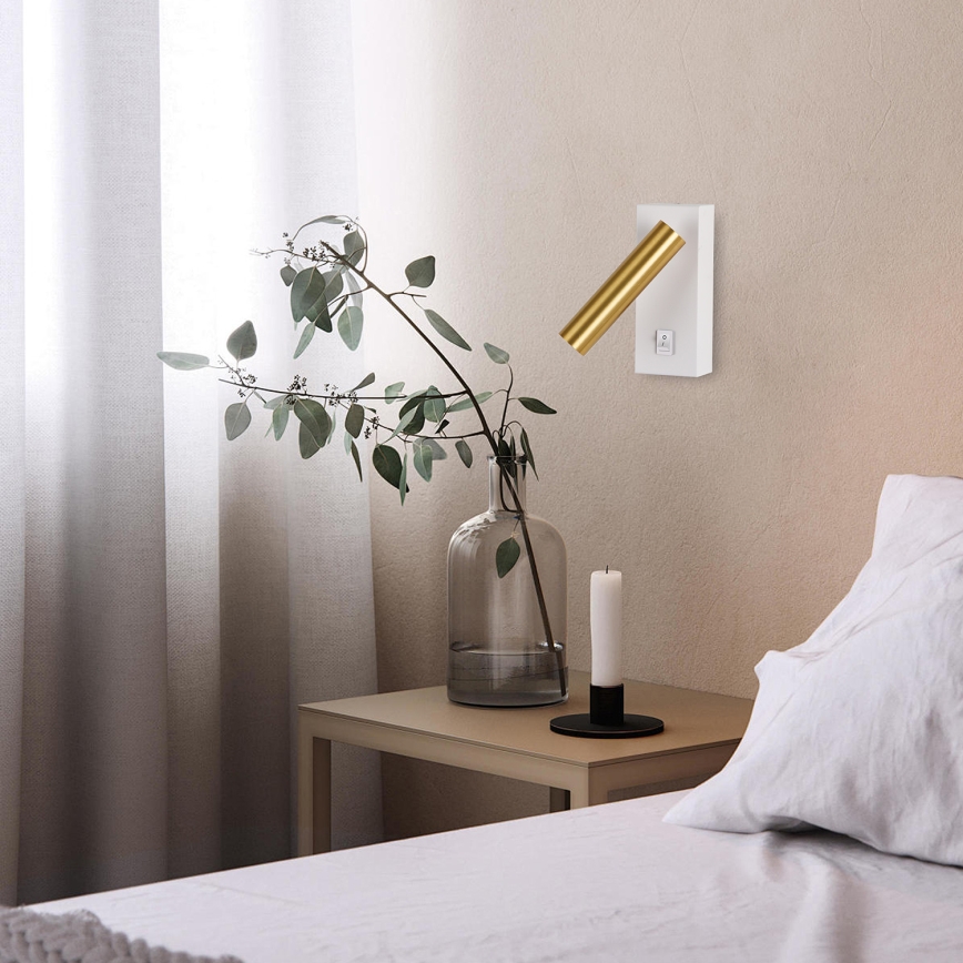 Brilagi - LED Wandspot MAYA LED/3W/230V 4000K wit/goud