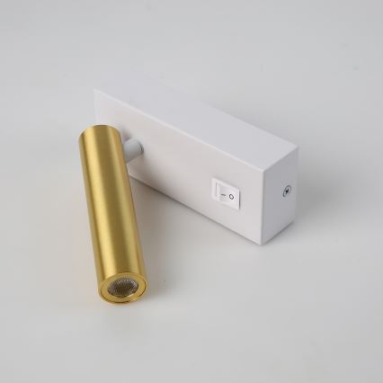 Brilagi - LED Wandspot MAYA LED/3W/230V 4000K wit/goud