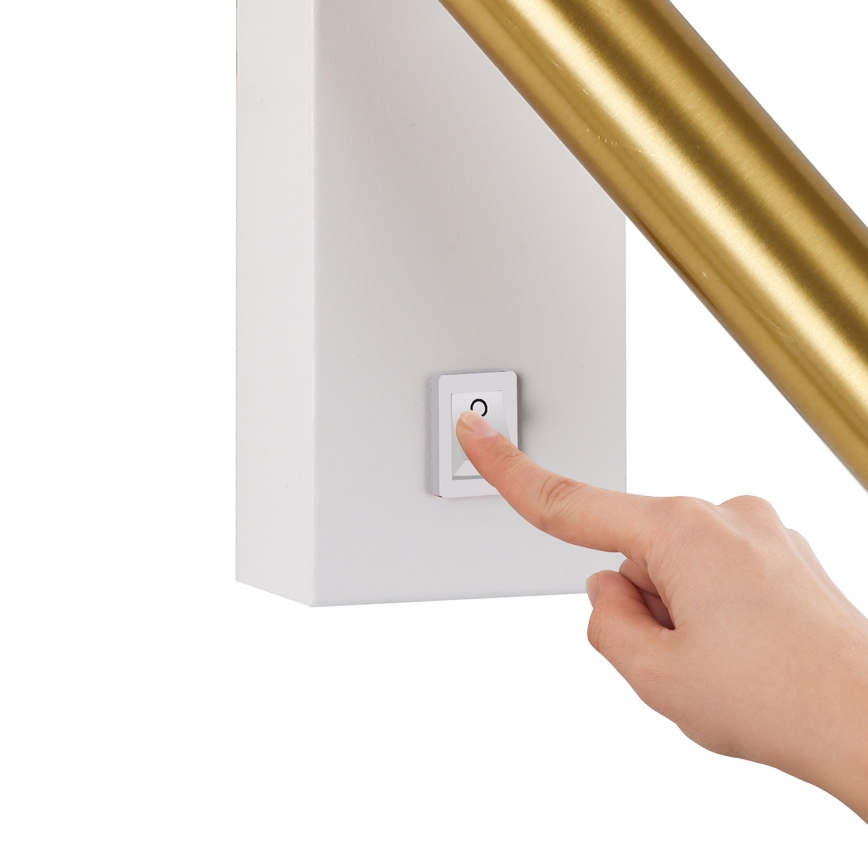 Brilagi - LED Wandspot MAYA LED/3W/230V 4000K wit/goud