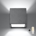 Brilagi -  LED Wandspot MURO 1xG9/3,5W/230V beton