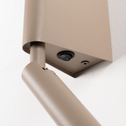BRILAGI - LED wandspot VIXON LED/3W/230V + LED/5W beige CRI 90