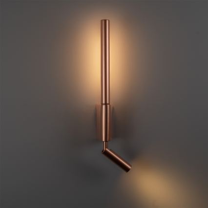 BRILAGI - LED wandspot VIXON LED/3W/230V + LED/5W bronskleurig CRI 90
