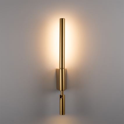 BRILAGI - LED wandspot VIXON LED/3W/230V + LED/5W goudkleurig CRI 90