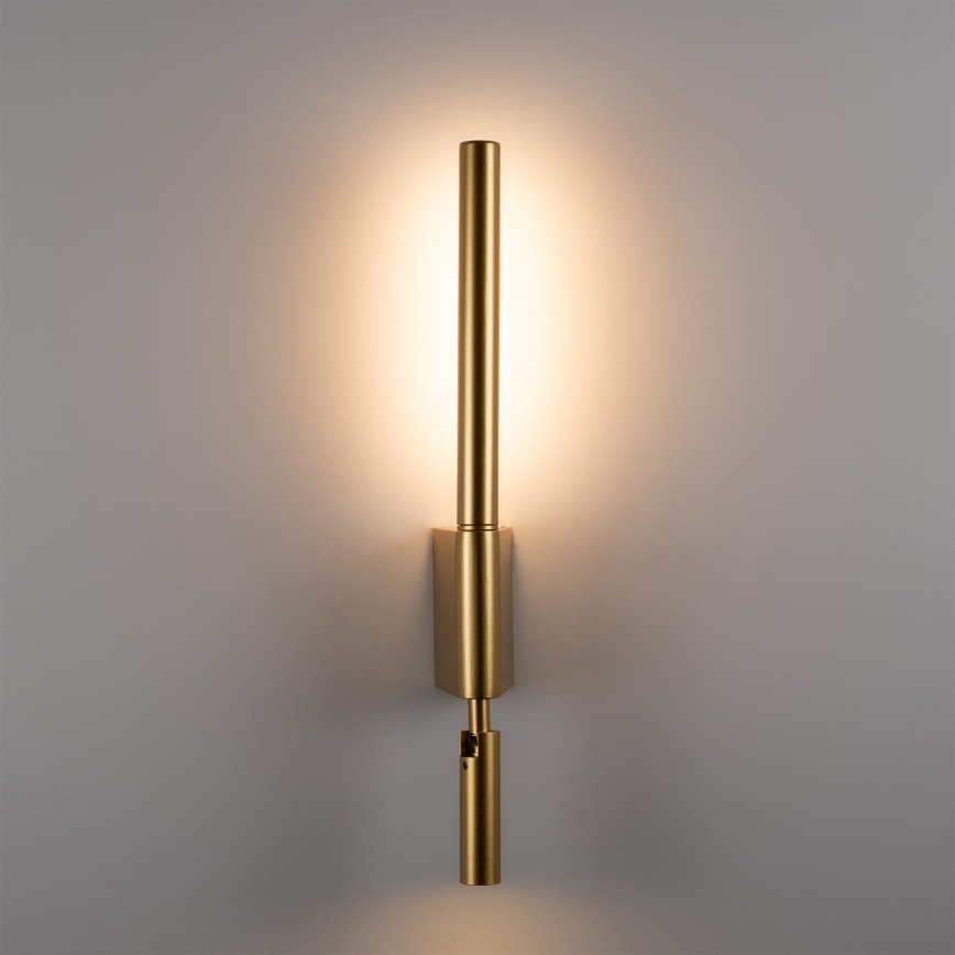 BRILAGI - LED wandspot VIXON LED/3W/230V + LED/5W goudkleurig CRI 90