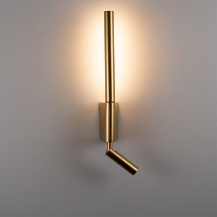 BRILAGI - LED wandspot VIXON LED/3W/230V + LED/5W goudkleurig CRI 90